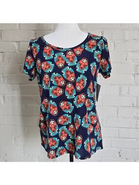LuLaRoe Classic T Shirt Small S NWT Russian Nesting Doll Matryoshka┃ Casual Wear